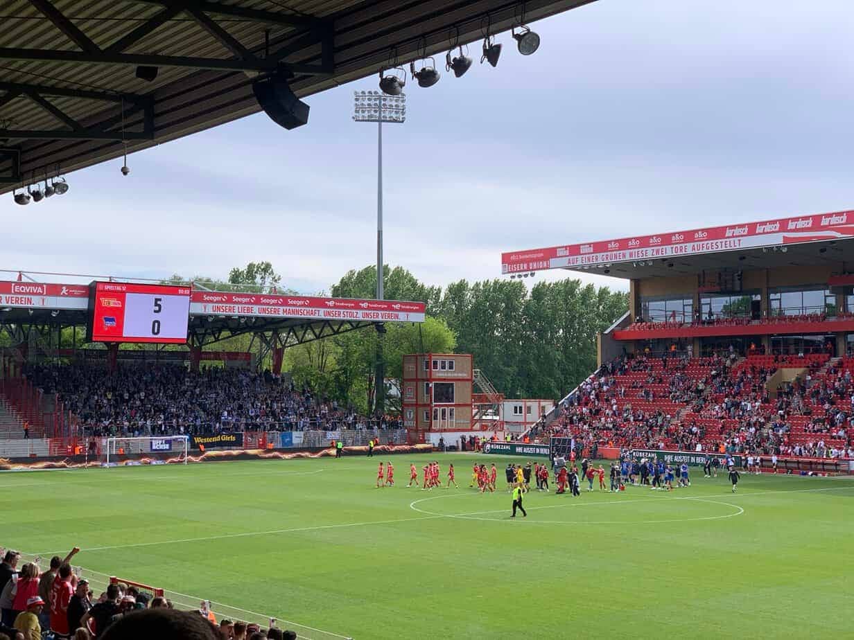 Frauenmannschaft des 1. FC Union Berlin im Stadion an der Alten Försterei: Ein Triumph für den Frauenfußball